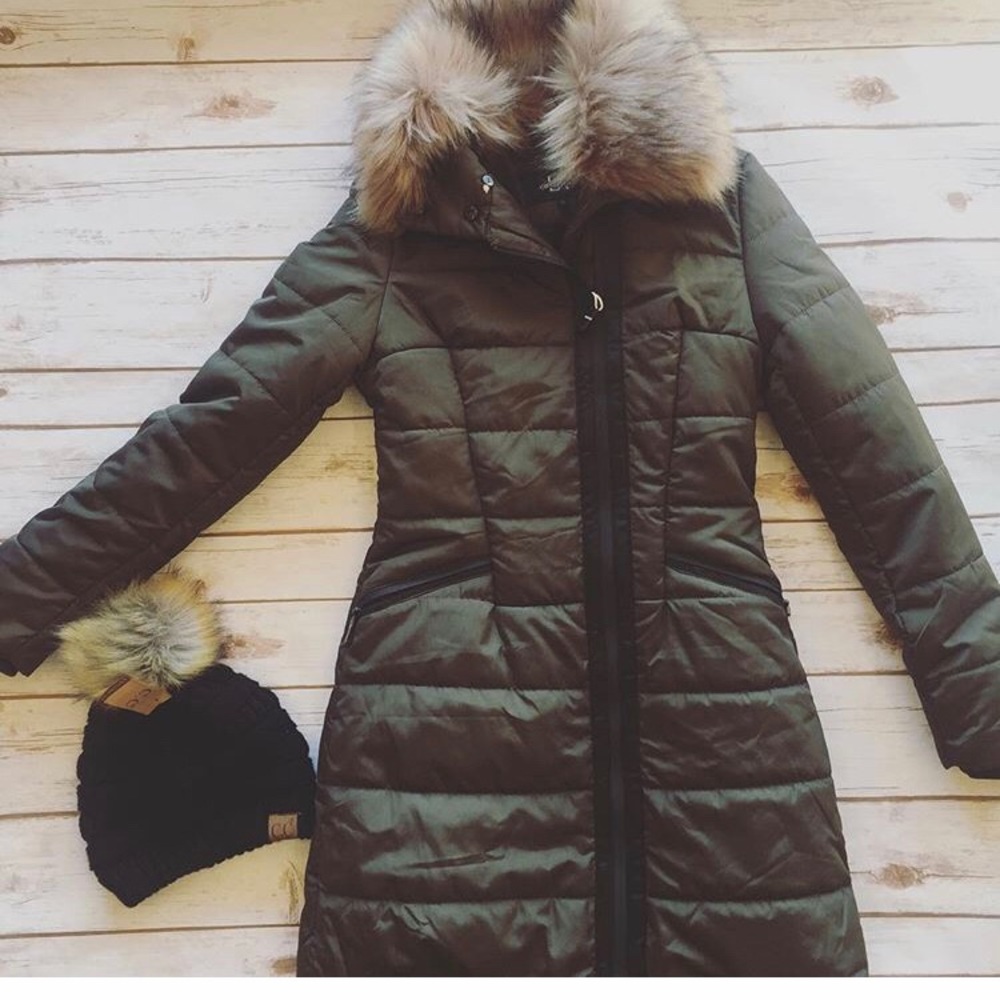 Long winter jacket